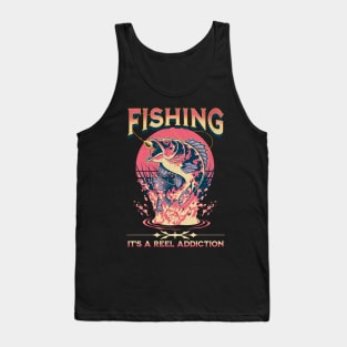 Fishing Sunset Tank Top